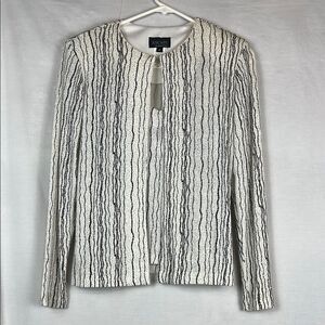 Sparkling Black and White Xscape Two Piece Top